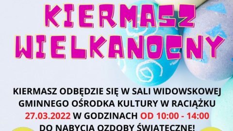plakat Kiermasz Wielkanocny